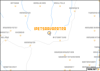 map of Ipetsa Avaratra