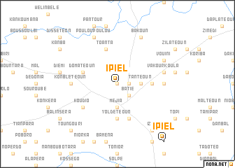 map of Ipiel