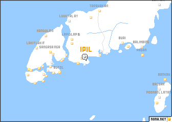 map of Ipil