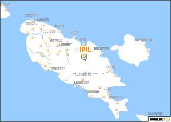 map of Ipil