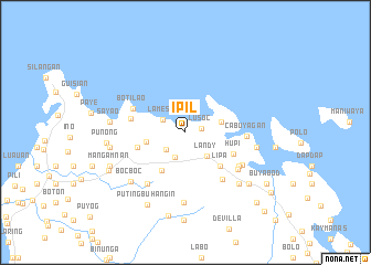 map of Ipil