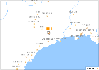 map of Ipil