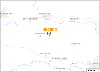 map of Ipiraca