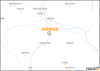 map of Ipiranga