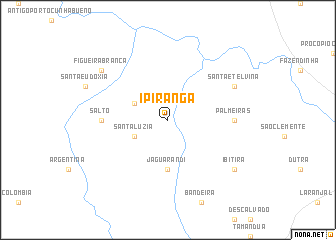 map of Ipiranga