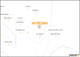 map of Ipitacuapi