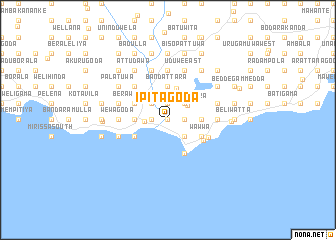 map of Ipitagoda