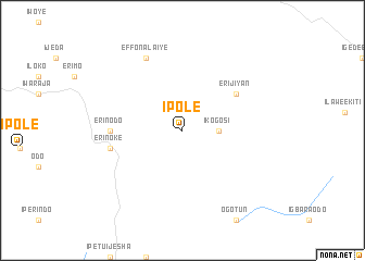 map of Ipole