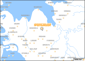 map of Ipongador