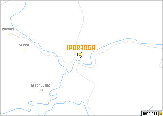 map of Iporanga