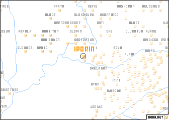 map of Iporin