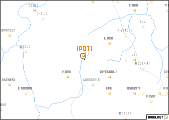 map of Ipoti