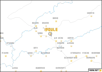 map of Ipoule