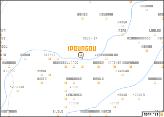 map of Ipoungou