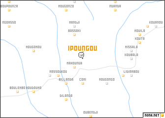 map of Ipoungou