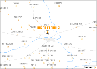 map of Ippolitovka