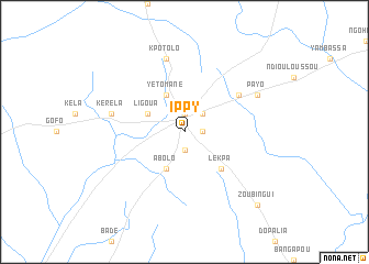 map of Ippy