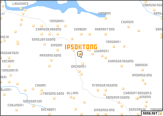 map of Ipsŏk-tong