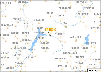 map of Ipsŏk
