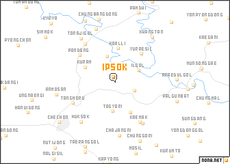map of Ipsŏk