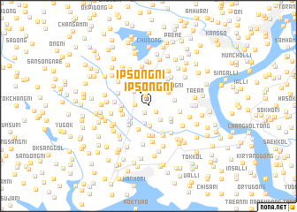 map of Ipsong-ni