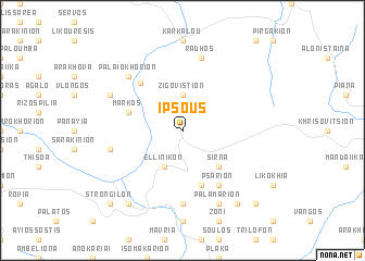 map of Ipsoús