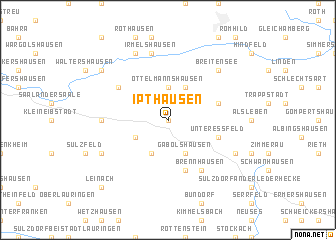 map of Ipthausen