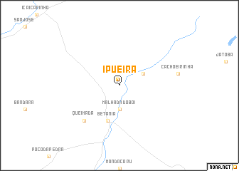 map of Ipueira