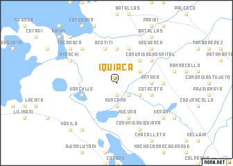 map of Iquiaca