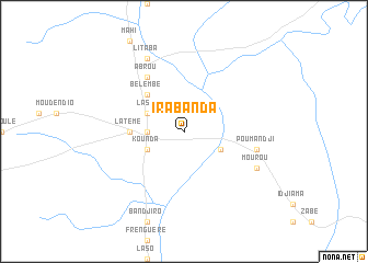 map of Ira Banda