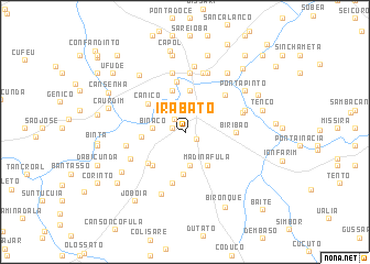 map of Irabato