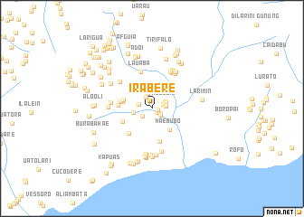 map of Irabere