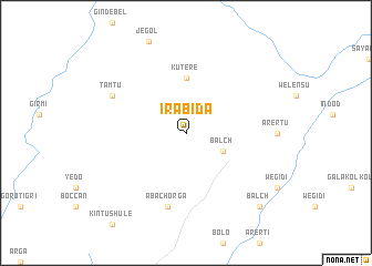 map of Irabīda