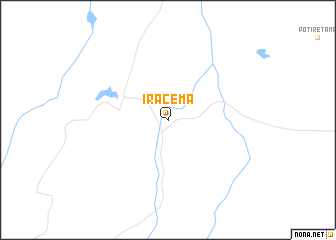 map of Iracema