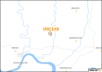 map of Iracema