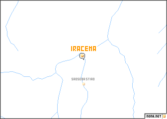 map of Iracema