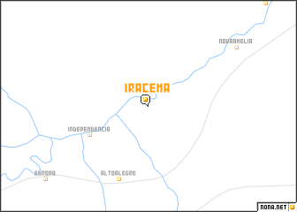 map of Iracema