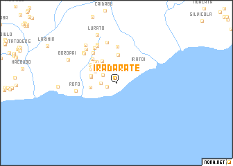 map of Iradarate