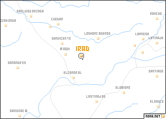 map of Irad