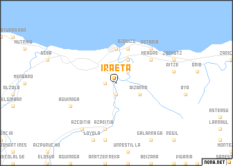 map of Iraeta