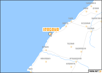 map of Iragawa