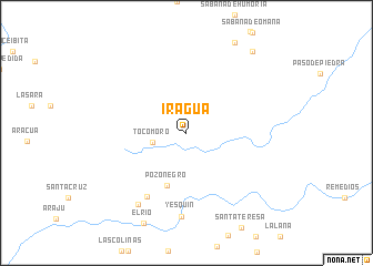 map of Iragua