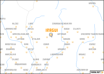 map of Iragui