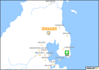 map of Irahuan