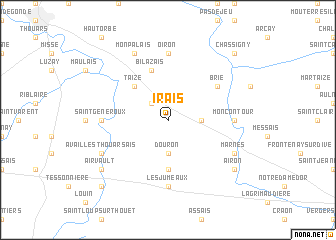 map of Irais