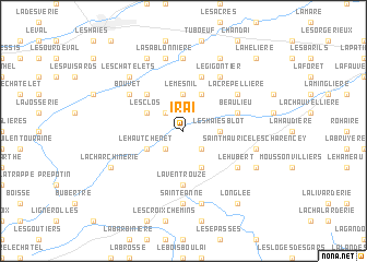 map of Irai