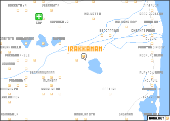 map of Irakkamam