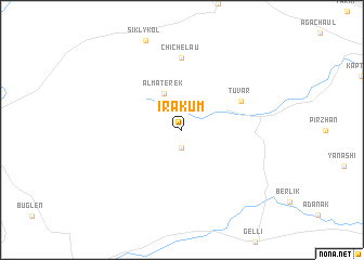 map of Irakum