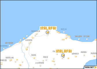 map of Iralafai