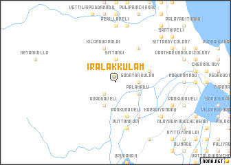 map of Iralakkulam